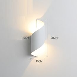 Waterproof Balcony Led Super Bright Corridor Stairs Simple Induction Wall Lamp