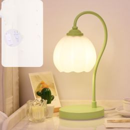 Flower Table Lamp Reading Bedroom Ambience Light